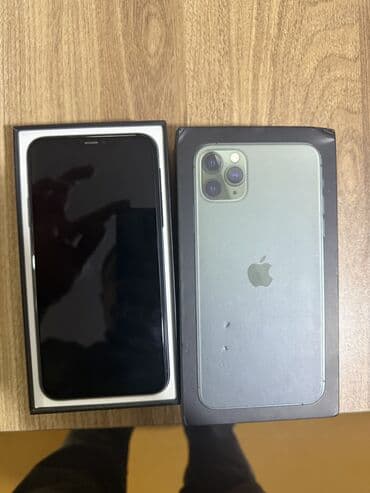 iphone 11 pro max en ucuz: IPhone 11 Pro Max, 256 GB, Alpine Green, Sənədlərlə — 9