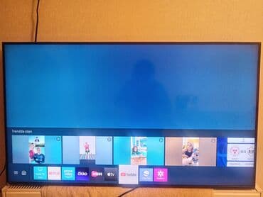 İşlənmiş Televizor Samsung LED ekran 43" 4K (3840x2160)