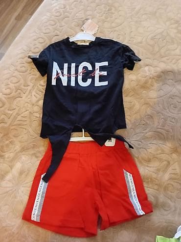 Bentley: Uşaq geyim dəstləri – yay kolleksiyası 1) Qız üçün 2 hissəli dəst: - — 8