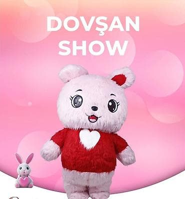 qiz şəkilləri çəkmək: Animator / maskotlar şou üçün kostyum satışı • Pink Teddy – parlaq — 5