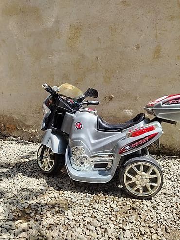 uşaq ucun oyuncaq: Uşaqlar üçün elektrikli motosiklet tipli minik oyuncağı. 3 təkərli — 2