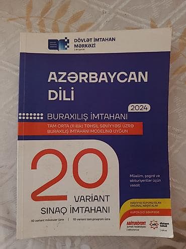 sınaq: Azərbaycan dili buraxılış imtahanı modelinə uyğun sınaq testi — 1