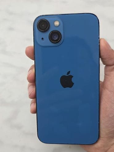 IPhone 13, 256 GB, Blue Titanium, Simsiz şarj, Face ID, Sənədlərlə