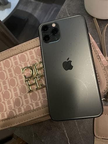 11 ayfon: IPhone 11 Pro, 256 GB, Space Gray, Barmaq izi, Face ID — 1