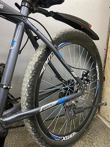 suktur: BMx R-ide dağ velosipedi - Çərçivə: BMx R-ide alüminium ərintisi, mat — 9