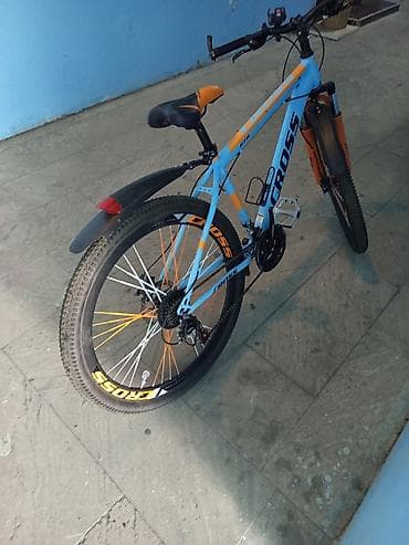 Велосипеды: Kross MTB velosiped - Rəng: açıq mavi/narıncı aktsentlər - Çərçivə — 3
