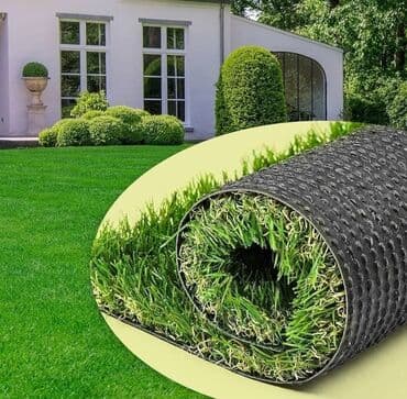 döşəmə materialları: 🌿 Süni Qazon Satışı 🌿 Müasir və baxımsız yaşıl məkanlar yaratmaq — 12