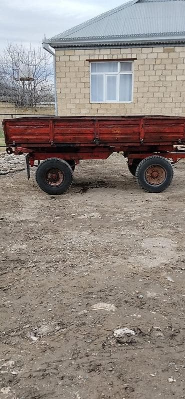 Kənd təsərrüfatı üçün ikioxlu traktor qoşqusı - Tip: kənd təsərrüfatı — 9