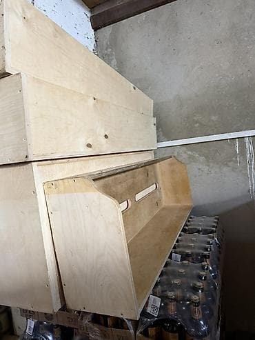 corek vitrini: Taxta mağaza vitrinləri / rəf modulları çörək üçün Taxta vitrinler — 2