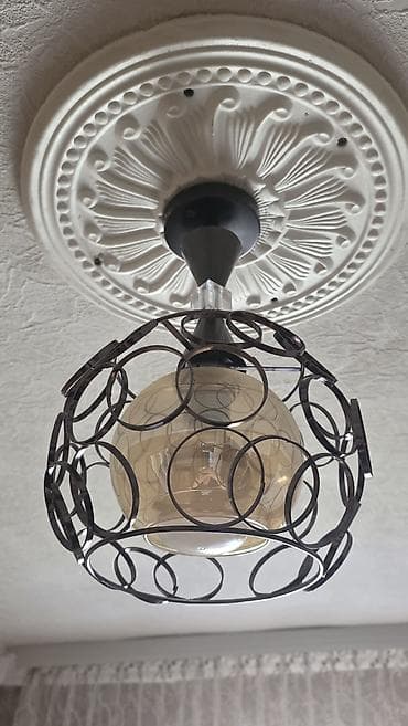 it səkilləri: Çılçıraq, 1 lampa, Metal — 1