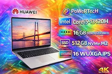 huawei nova: Huawei noutbuk – güclü performans və parlaq görüntü üçün ideal — 1