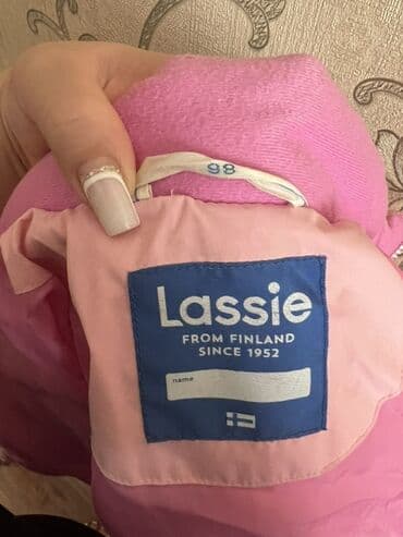 финские детские вещи: Kurtka, Qız üçün, 2 - 3 yaş — 4