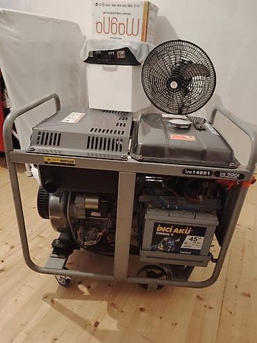 Sendviç panellər: Dizel elektrik generatoru – portativ, təkərli çərçivə konstruksiyalı — 2