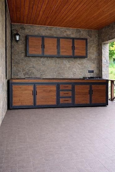 Sifarişlə mətbəx dəsti, Metal