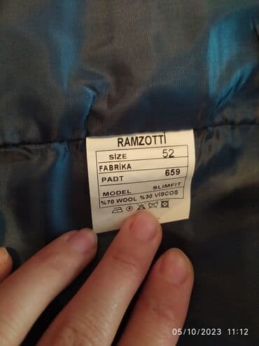 прокат мужских костюмов в баку: 1 defe toyda geyinilib ( beylik kostyum şalvarı olub ) 52 razmer Türk — 6