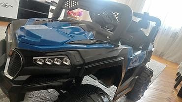 Uşaq üçün elektrikli off-road maşın - Rəng: mavi/qara - Korpus