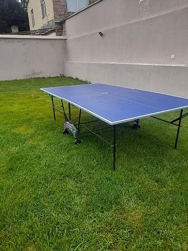 İdman və hobbi: Məhsul: Açıq havaya uyğun stolüstü tennis masası Təsvir: - Tam ölçülü — 3