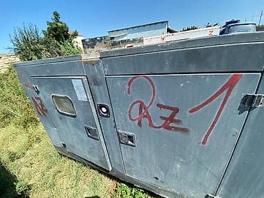 generator dizel: 25 Kva generator işlənmiş.Yeniləridə mövcuddur.Çatdırılması — 1