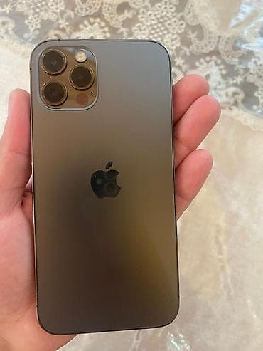 azercell modem satilir: IPhone 12 Pro, 128 GB, Graphite, Zəmanət, Simsiz şarj, Face ID — 3