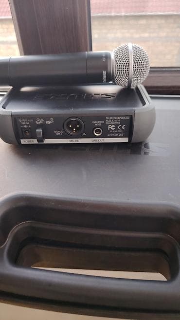 karaoke mikrofon bluetooth: Shure PGX Wireless vokal sistemi - Mikrofon: Shure PGX2 əl tipli — 1