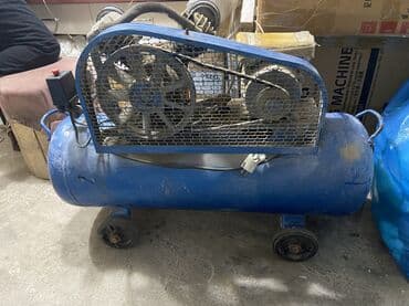 Kompressorlar: Sənaye tipli hava kompressoru Model: V-0.25/8 (etiketdə göstərilib) — 7