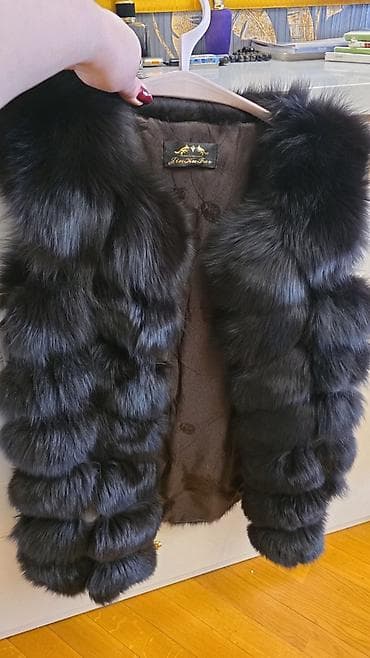 Kürklər: Jilet, XS, rəng - Qəhvəyi — 2