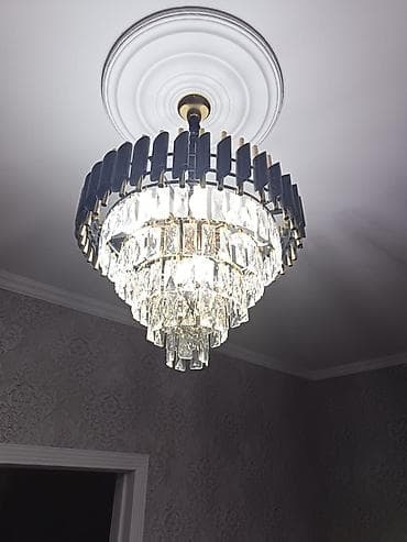 Çılçıraq, 10 və daha çox lampa, Metal — 1