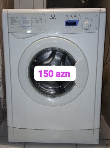 Стиральные машины: İndesit ön-yükləməli paltaryuyan maşın - Marka/model: Indesit (WISL — 1