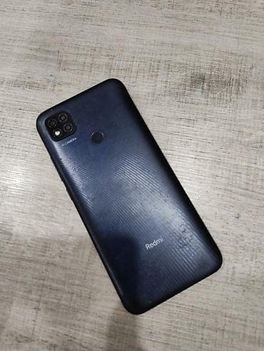 Redmi 9C, 64 GB, rəng - Mavi, Qırıq, Barmaq izi, İki sim kartlı