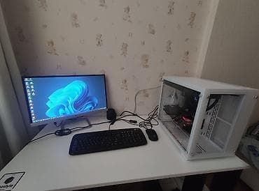 ssd qiymeti: Güclü oyun və yaradıcılıq stansiyası – kompakt ağ korpusda şüşə panel — 3