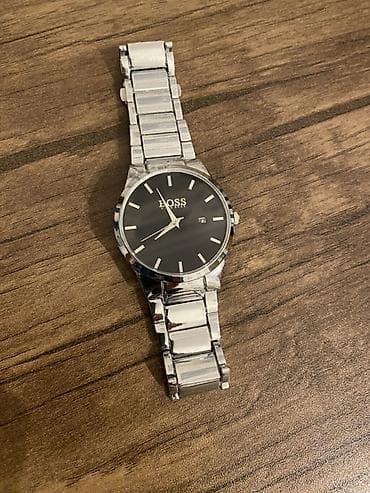 Qol saatları və aksesuarlar: Yeni, Qol saatı, Hugo Boss, rəng - Qara — 1