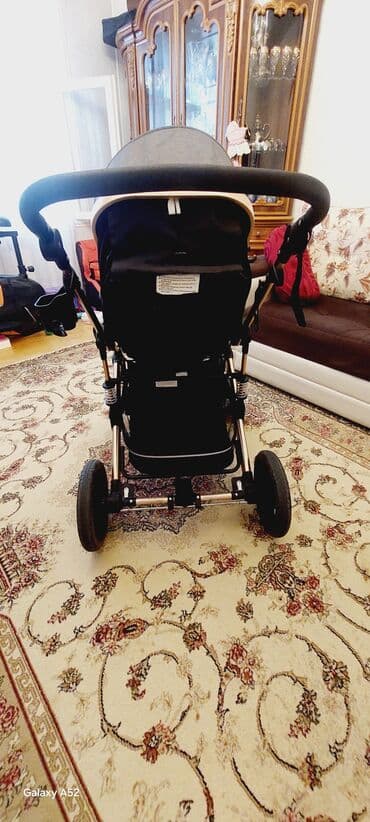 купить детскую коляску бу: Классическая прогулочная коляска, Б/у, Самовывоз — 7