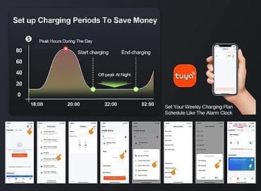 Feyree 7kw GB/T avtomobil şarj cihazı 🔋 Avtomobilinizi təhlükəsiz və — 7