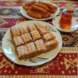 İçkilər: Endirim oldu 8 ❌ ( 7 AZN ) 🏞️ Əsl Şəki halvası 🫖 Ən yaxşısıdır 💯 % — 2