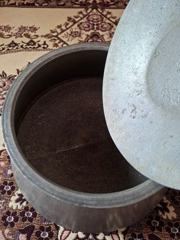 qedmi qazanlar: Aş qazanı, rəng - Boz — 4