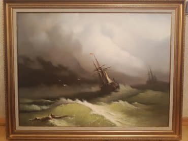 şəkil ölçüləri: Resm olcusu 75sm x 100sm
Ressam: Shahlar — 1