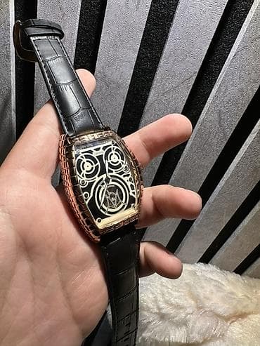 qedimi qizil uzukler: Yeni, Qol saatı, Frank Muller, rəng - Qızılı — 3