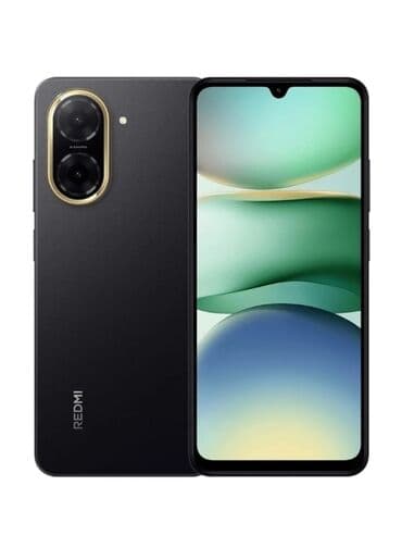 Redmi A5, 128 GB, rəng - Qara, Barmaq izi