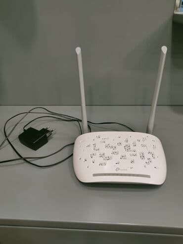 Kompüter və noutbuk aksesuarları: Cox az istifadə edilmiş TP Link wifi ADSL modem satılır. Yeni kimidir — 2