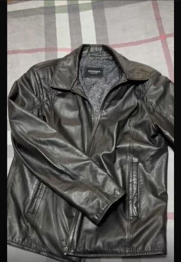 Köynəklər: PRIMA “Кожа & Мех” kişi dəridən gödəkcə - Material: Genuine — 1