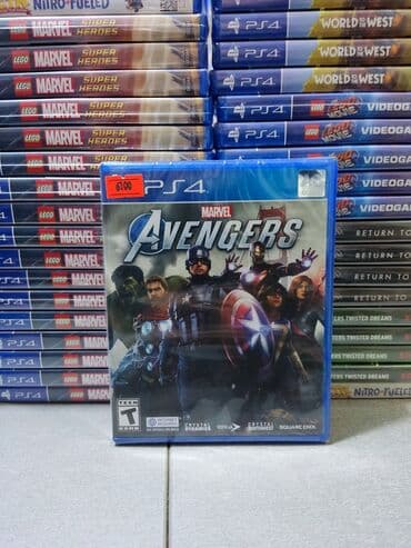 oyun rol seti: Playstation 4 üçün oyun diskləri. Tam yeni, bağlamada. PlayStation 5 — 7