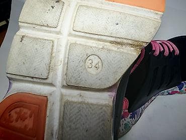 34: Rəng - Çəhrayı Krossovkalar, Ölçü: 34, Qız üçün — 4
