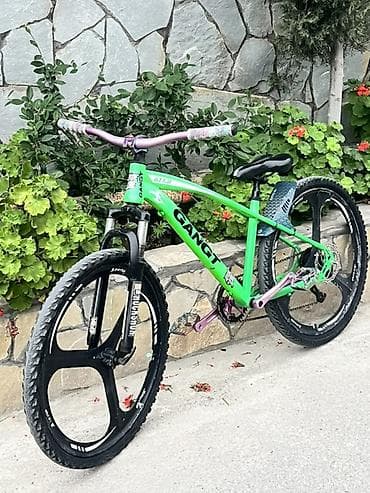 Велосипеды: GANGT GT1.0 dağ velosipedi - Çərçivə: yüngül alyumini, parlaq yaşıl — 2
