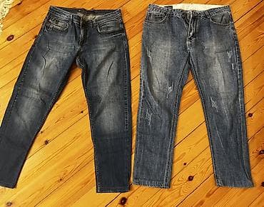 jeans salvar: Kişi cins şalvarları – 2 ədədi 15 m razmer 31-32-34 uygundu yaxsi — 4