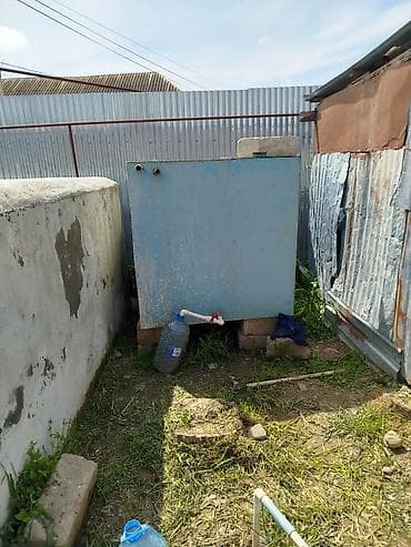 бак для летнего душа: Бак, Металл, 1000 л. л, Б/у — 2