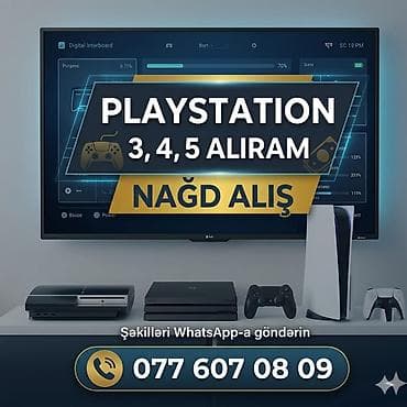 teqi playstation: PlayStation 3, 4, 5 alışı – nağd ödənişlə. - Konsolların sürətli — 1