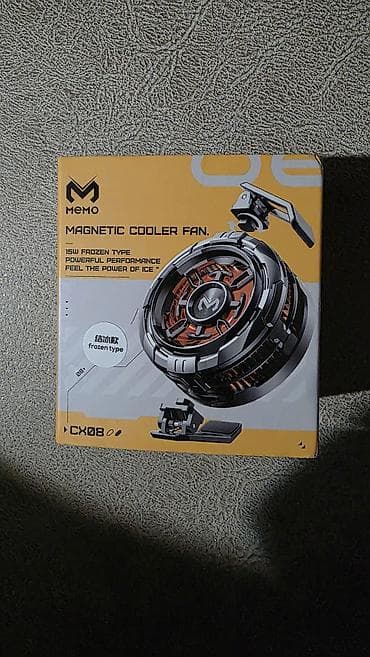 MEMO CX08 Magnetic Cooler Fan - Yeni məhsul! (Qutuda) Telefonunu