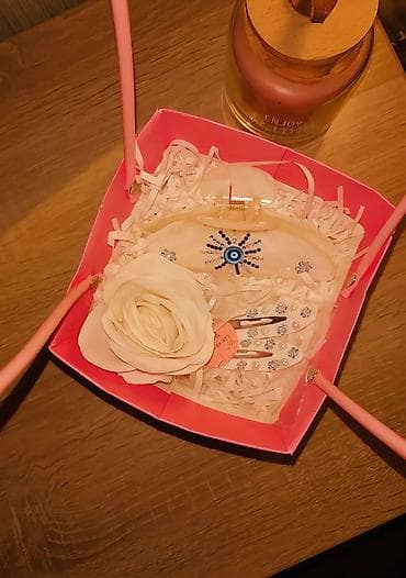 hərf: Saç üçün adlı krablar,daraq kiçik zakolka Fərdi sifarişlə hazırlanır — 2