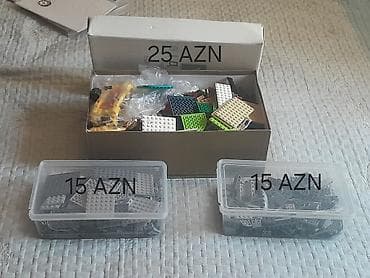 LEGO tipli konstruksiya detallarının dəsti - Müxtəlif ölçü və