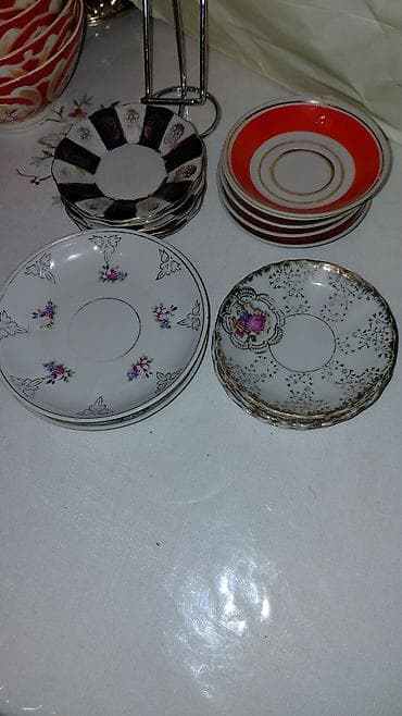 vinni kaşa: Çay dəsti, rəng - Ağ, Farfor — 3